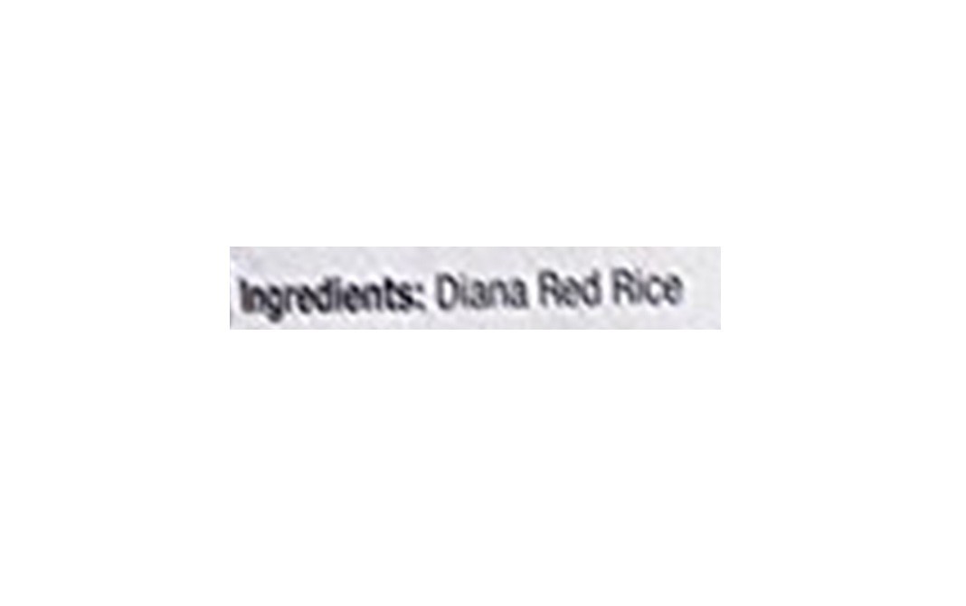 Original Indian Table Diana Red Rice (Karnataka)   Pack  400 grams